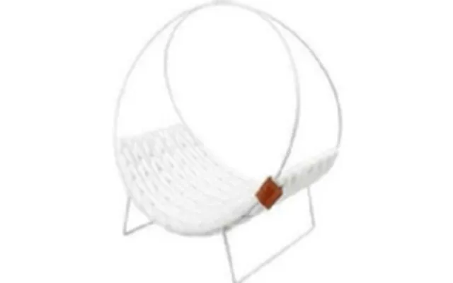 D&amp D D&amp D Flettet Metalseng Hvid 46x34x51cm