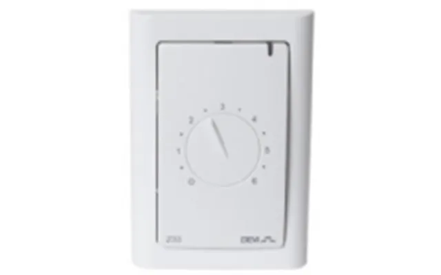 Devireg 233 Termostat - Med Gulvføler, Hvid Front