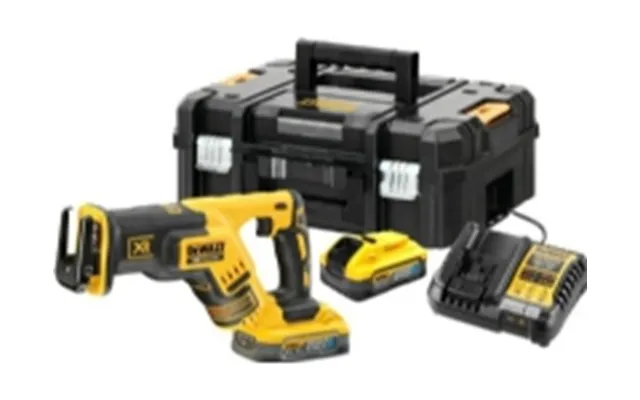 Dewalt 18v Dcs367h2t 2x5,0ah Powerstack Tstak Ii Lige Sav