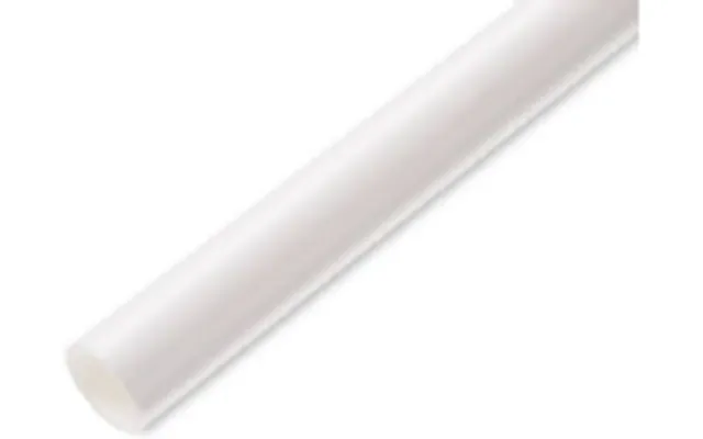Dietzel Plastrør Stiv, Pvc 50 Mm Hvid Lige Ender 4 Meter - 4 Meter