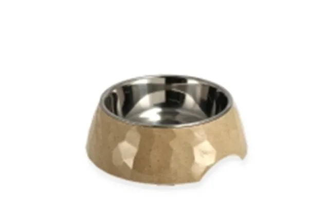 Dogman Madskål Stone Beige L 22cm