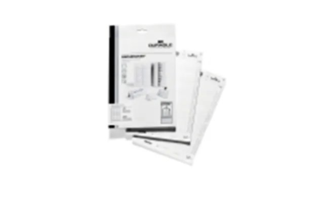 Durable For Name Badge Inserts 40 X 60 Mm - Hvid