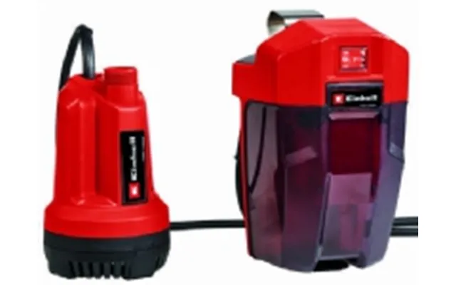 Einhell Ge-sp 18 Li - Solo, Batteri, 0,8 Bar, 5000 L T, Sort, Rød