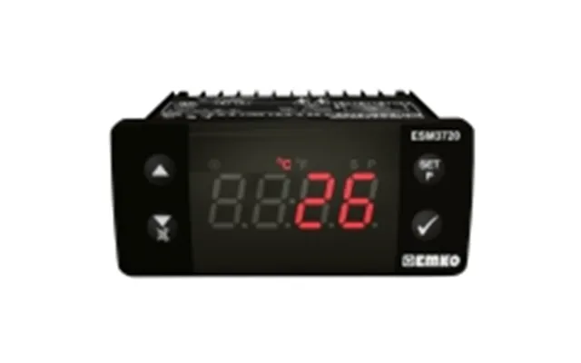Emko Esm-3720.8.05.0.1 01.00 1.0.0.0 2-punkt Og Pid-regulator Temperaturregulator J 0 Til 800 C Relæ 16 A L X B X H 65 X