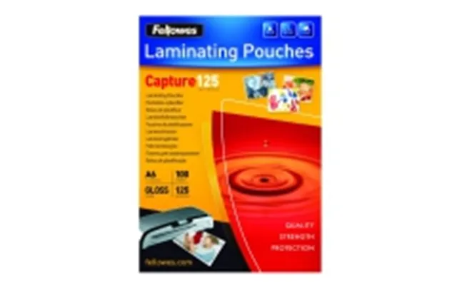 Fellowes Laminating Pouches Capture 125 Micron - 111 X 154 Mm Laminerings Poser