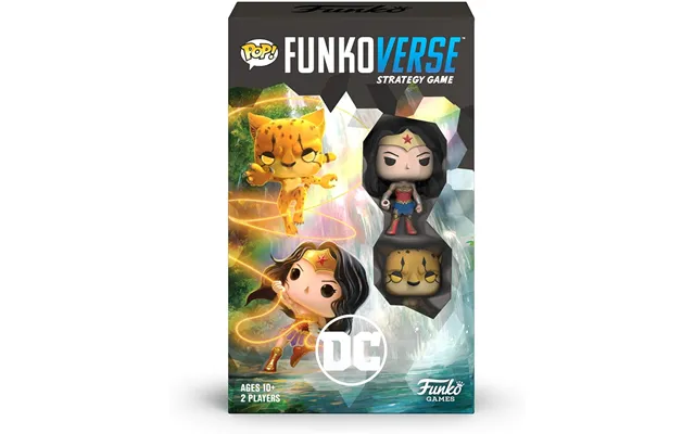 Figurine Pop Funkoverse Dc Comics 102 Wonder Woman & Cheetah
