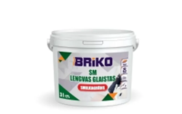 Fine-grained Putty Briko Sm 3 L