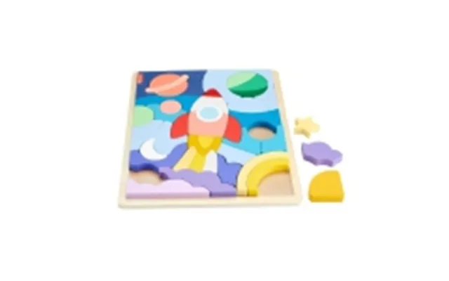 Fisher Price Wood Space Puzzle