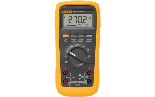 Fluke 3947770 Hånd-multimeter Digital Vandtæt Ip67 Cat Iii 1000 V - Cat Iv 600 V Visning Counts 6000