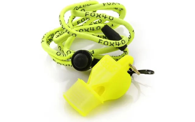 Fox40 Fløjte Med Snor Fox 40 Classic Cmg Neon 38125