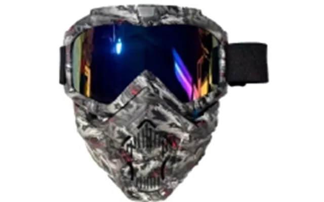 Full Face Maske Til Gel Blaster - Camo Model 3