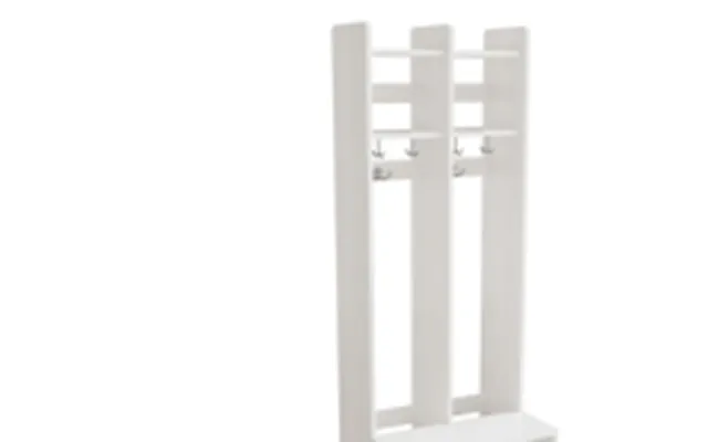Garderobeindretning Eira Light - Gulvmodel 4 Pladser