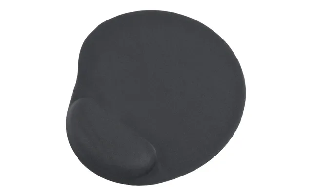 Gembird Mp-gel-black - Musemåtte Med Håndledsstøtte