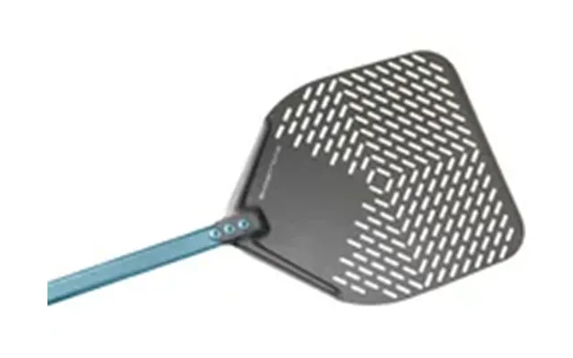 Gi.metal Evoluzione Rectangular Perforated Pizza Peel 30x30 Cm Handle 120 Cm
