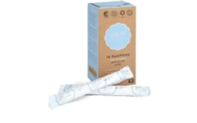 Ginger Organic Tampons Super Organic Tampons With Applicator 14pcs