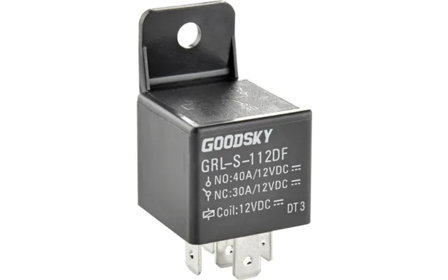 Goodsky Grl-s-112df Køretøjsrelæ 12 V Dc 40 A 1 X Skiftekontakt
