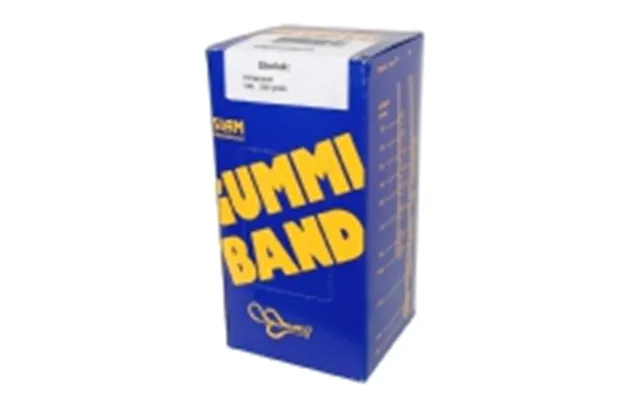 Gummibånd Nr. 10 30x1,5mm Natur 500g