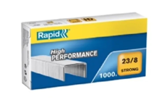 Hæfteklammer Rapid Strong 23 8 Galvaniseret Stål - 5x1000 Stk