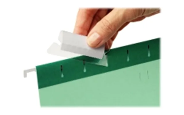 Hængemappefane Esselte Klar 50x15 Mm M Indstik - 25 Stk.