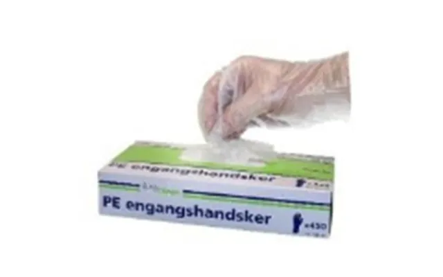 Handske Engangs Str M Hdpe,450 Stk Pk