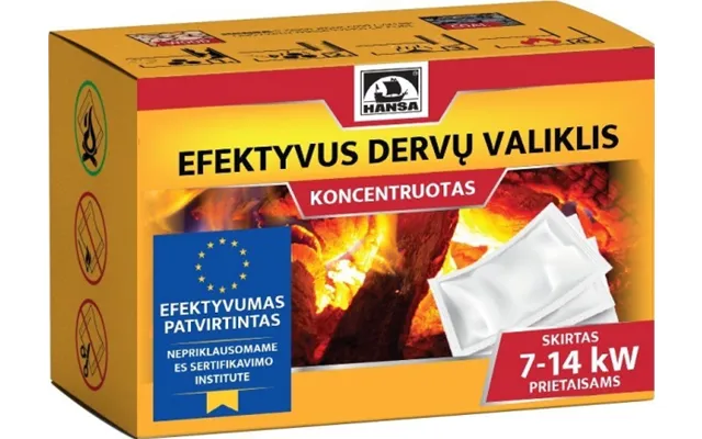 Hansa Koncentruotas Derv Valiklis 7-14 Kw Ildymo Prietaisams - 5 Pakeliai