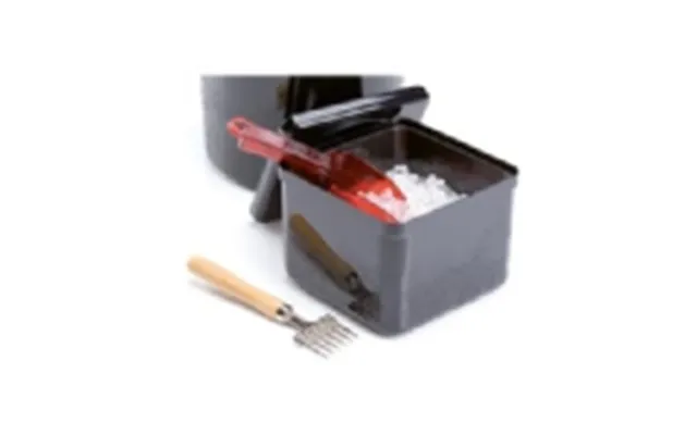 Isspand 3.4 Ltr 20x20x17 Cm Plastik Sort,stk