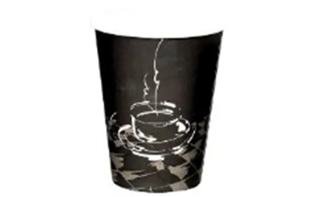 Kaffebæger Pap Ø90xh110mm 30cl 12oz Single Wall Coffeecup,50 Stk Ps - 50 Stk