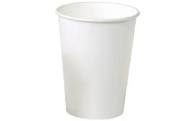 Kaffebæger Pap Ø90xh110mm 30cl 12oz Single Wall Hvid,20 Ps X 50 Stk Krt