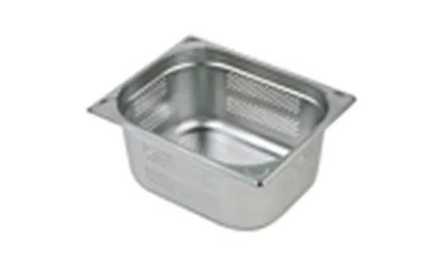 Kantine 1 2 Gn 12.5 Ltr 32.5x26.5x20 Cm Perforeret Rustfrit Stål,stk