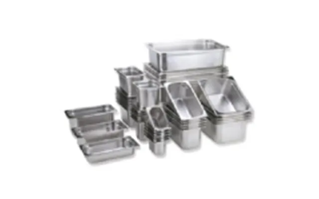 Kantine 1 2 Gn 2 Ltr 32.5x26.5x4 Cm Rustfrit Stål,stk