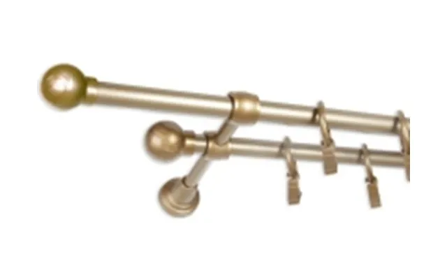 Karpol Dobbeltgardin Leon - 200cm