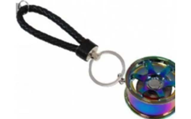 Keychain Mtuning Wheel Keychain Jr3 Te37 Neochrome