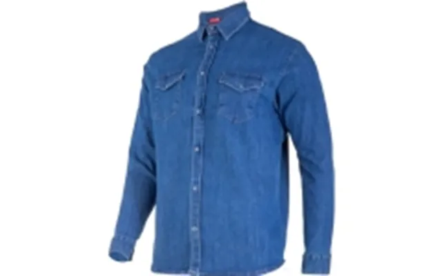 Lahti Pro Blå Denimskjorte - 3xl