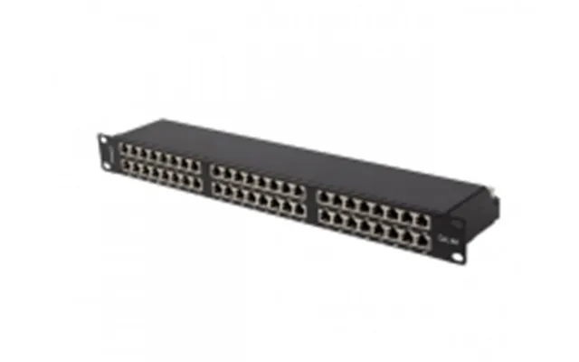 Lanberg Lanberg Patch Panel 48 Port 1u 19inch Cat 6a Ftp Shielded Black