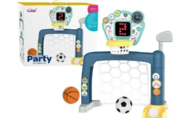 Leantoys 3in1 Til Småbørn Arkadespil Golf Basketball Fodbold