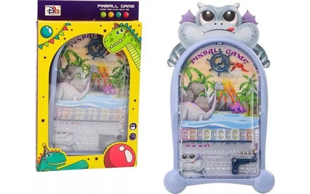 Leantoys Pinball Game Dinosaurs Dragon Stand Blå