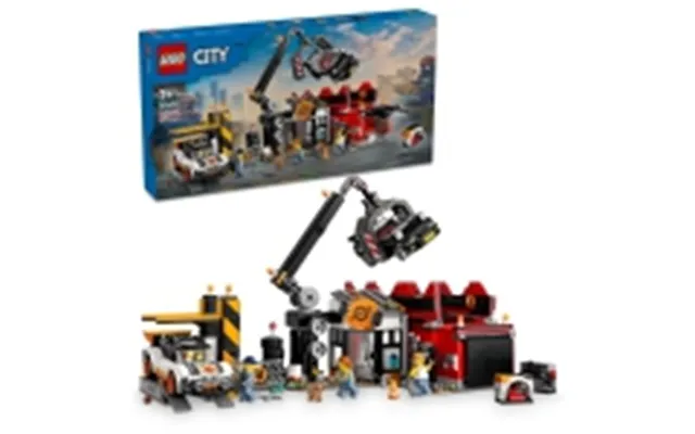 Lego City 60472 Skrotplads Med Biler