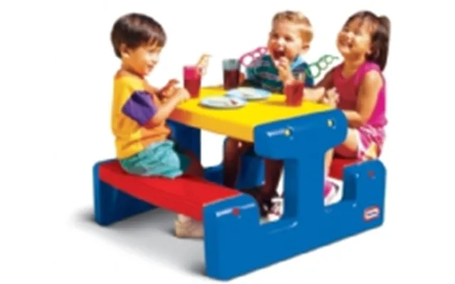 Little Tikes Junior Picnicbord - Primærfarver product image