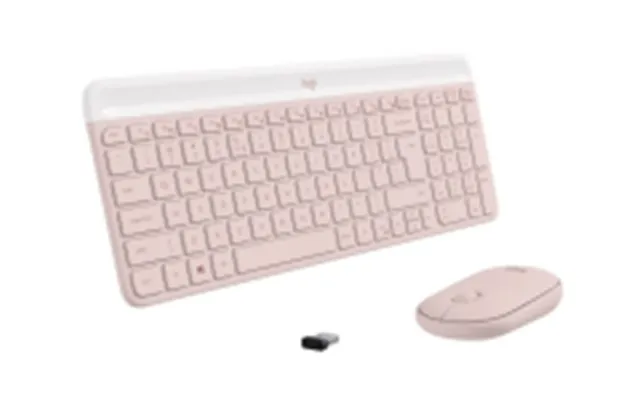 Logitech Slim Wireless Combo Mk470 - Sæt Med Mus Og Tastatur