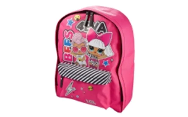 L.o.l. Surprise Together 4eva Backpack With Front Zipped Pocket With Padded Adjustable Shoulder Straps