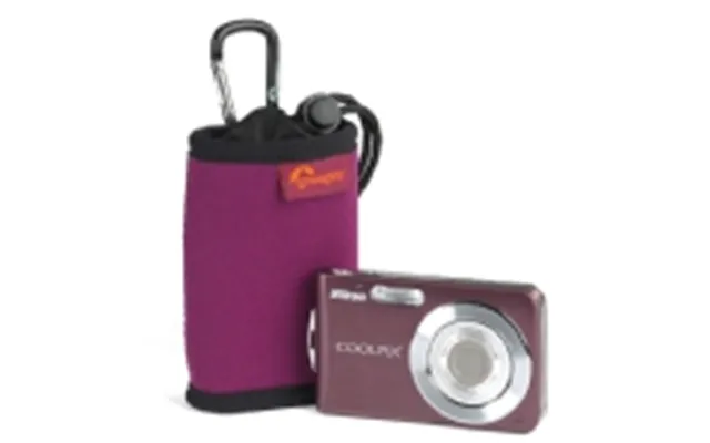 Lowepro Hipshot 10 Cherry Sort - Mobiltelefon Afspiller Kamera Taske