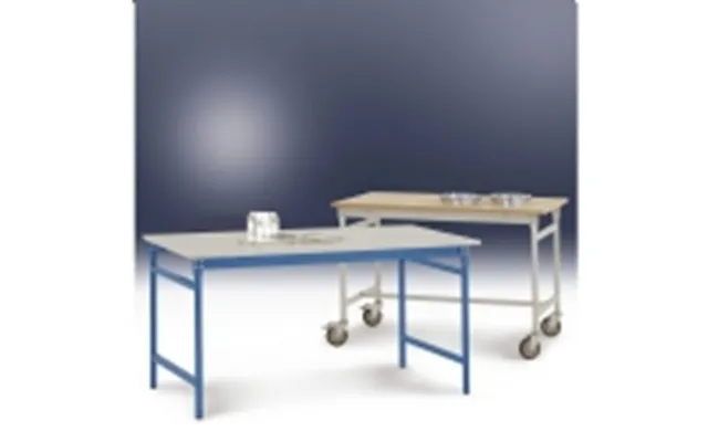 Manuflex Bb3017.7035 Arbejdsbord Gråhvid Ral 7035