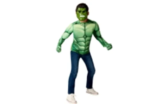 Marvel Hulk Muskuløs Overkrop Med Maske - 4-7 År
