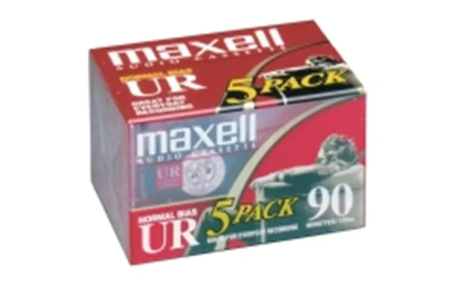Maxell Kassettebånd 90 Min Sæt Med 5 Stk.