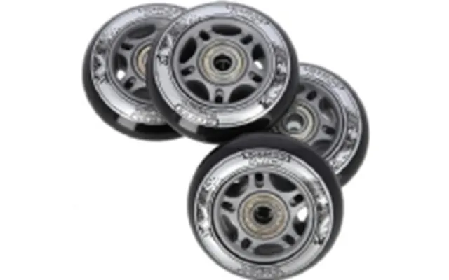 Nils Extreme Pu 70x24 82a Sort N 4 Szt. Abec-9 8 Szt. Nils Extreme