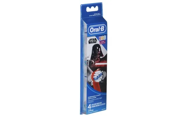 Oral-b Kids Star Wars Udskiftningsbørstehoveder 4 Stk. Eb10s-4