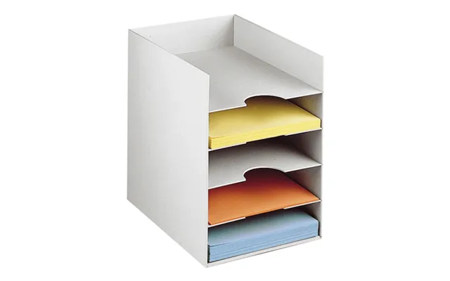 Organiser Paperflow A4 Med 5 Rum Grå