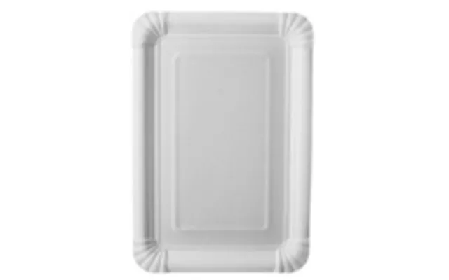 Papstar Paptallerken Pure Firkantet, 165 X 230 Mm, Hvid, 25 Stk