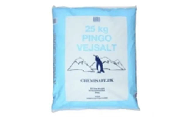 Pingo Stenvejsalt 25 Kg - Velegnet Som Tømiddel T Veje, Stier & P-pladser, Opbev
