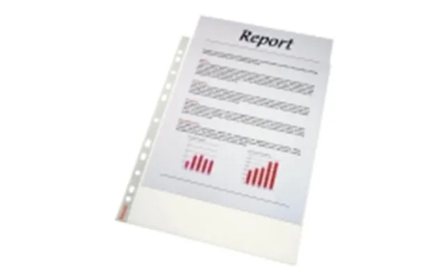 Plastlomme Esselte A4 0,085mm Premium Præget 100 Stk.